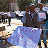 "We are fed up", manifestants dans les rues