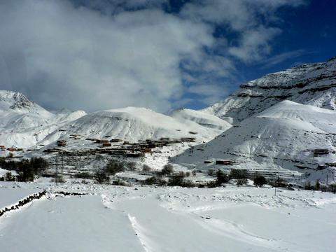 Tichka sous la neige