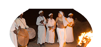 Réveillon dans les dunes au Maroc